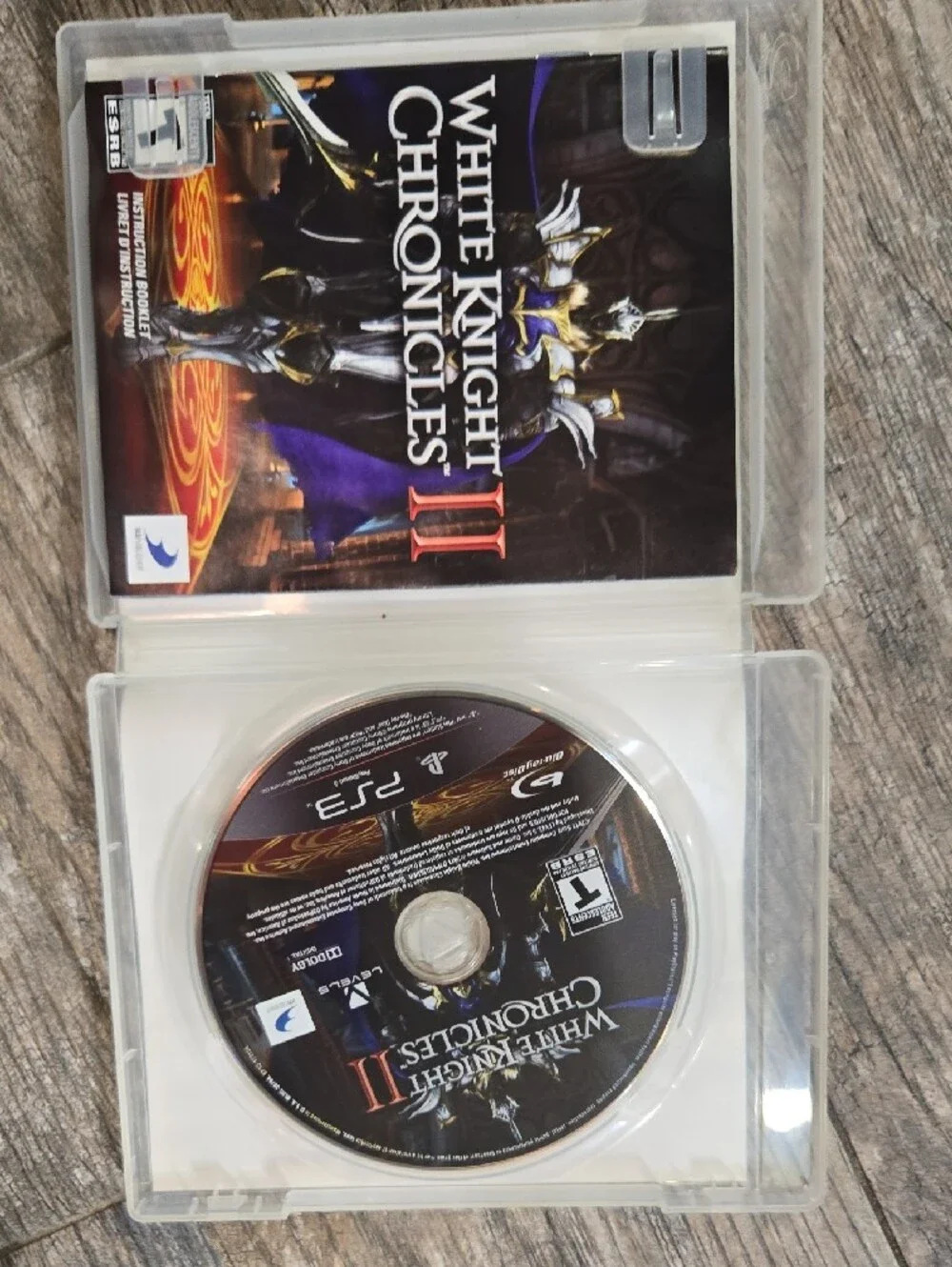 White Knight Chronicles II (Sony PlayStation 3, 2011) PS3 Game CIB